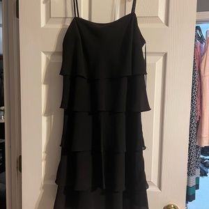 Black party dress size 10. Wore once to a wedding